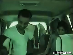 Back Seat  With A Horny Babe Amateur Porno Video